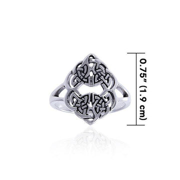 Celtic Trinity Knots Ring TRI1481 - Jewelry